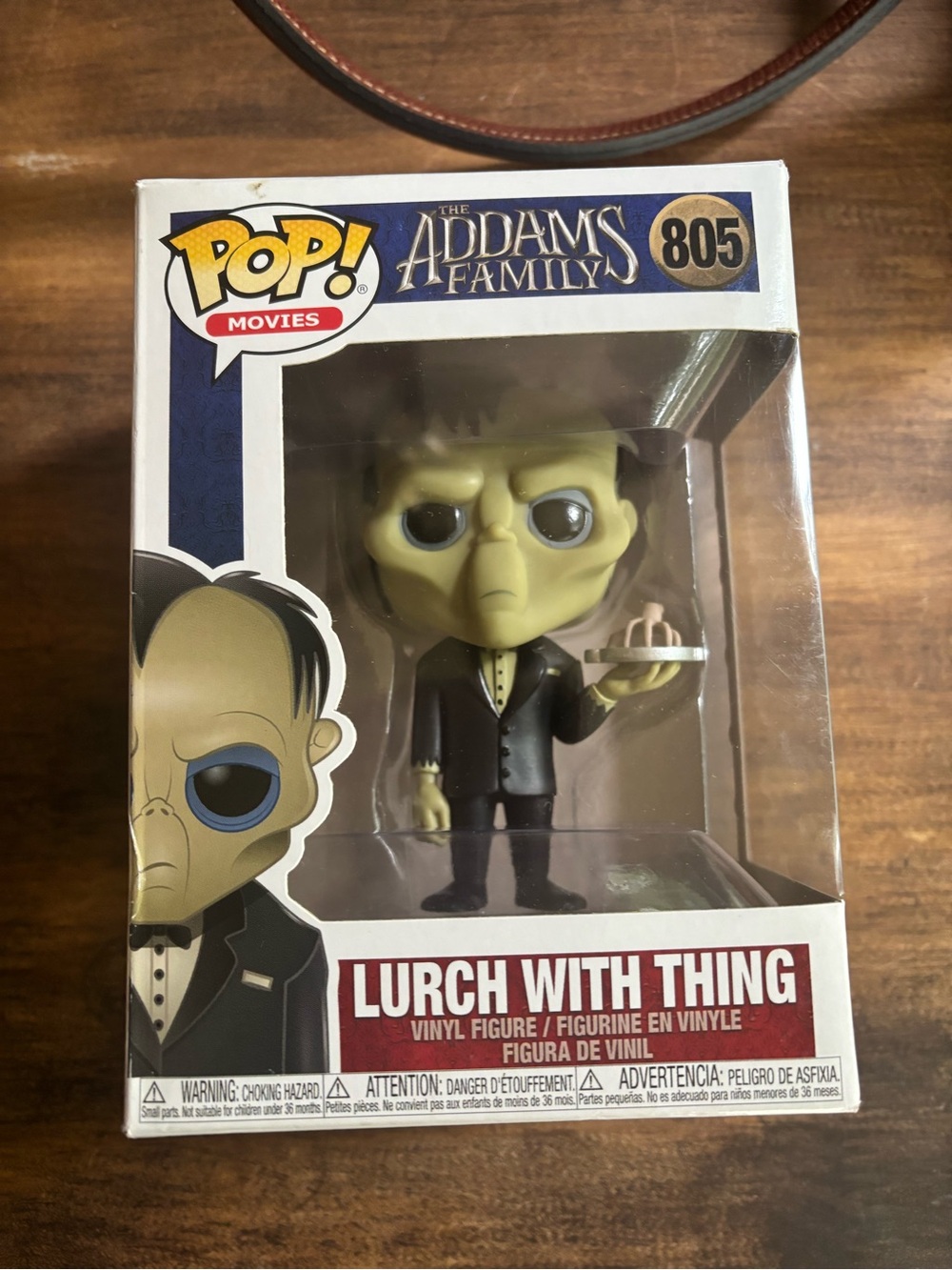 Funko Addams Family Blue and White Box Artwork - Lurch Series